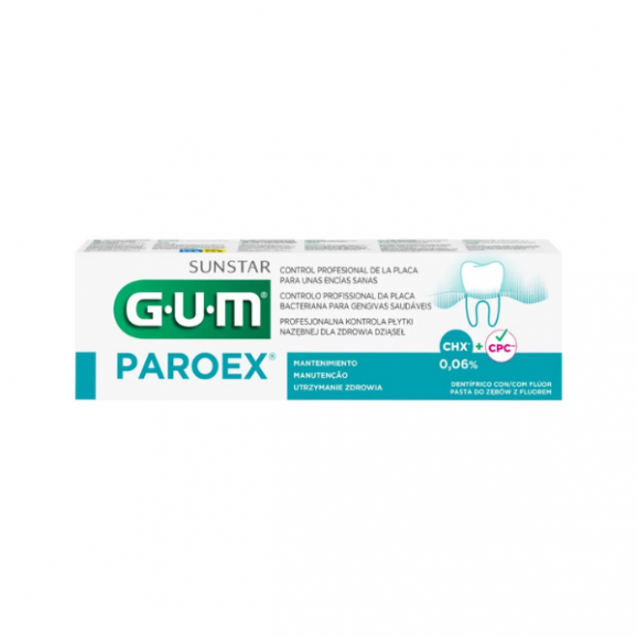 Sunstar Gum Paroex 0,06% CHX, pasta do zębów, 75ml - zdjęcie produktu