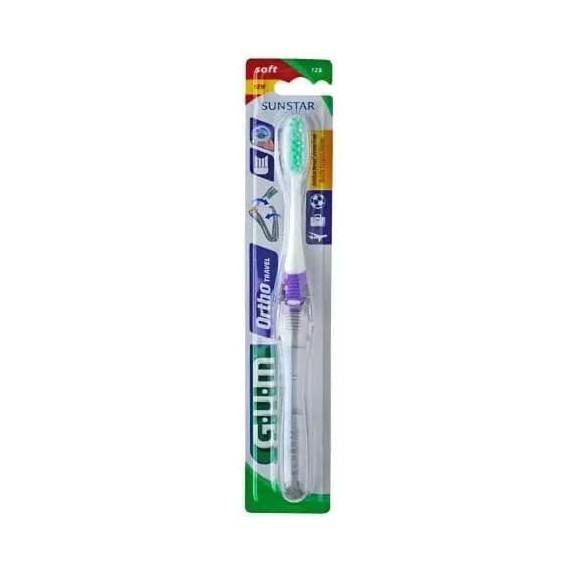 Sunstar Gum Ortho Travel, szczoteczka do zębów, 1 szt. - zdjęcie produktu