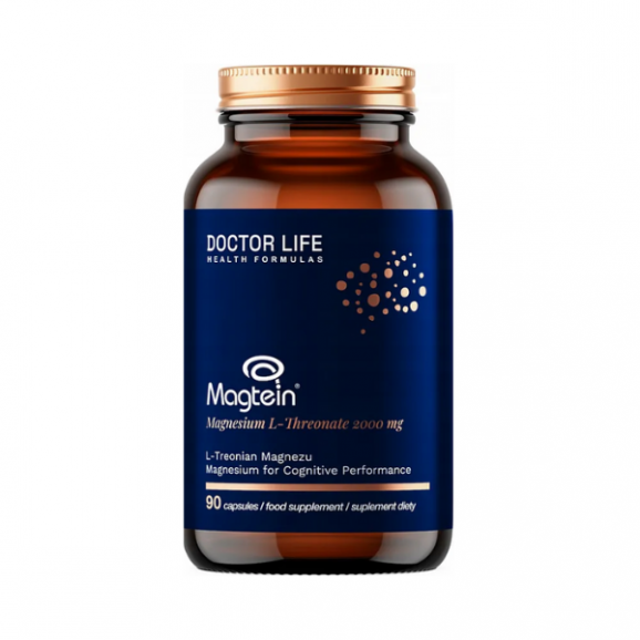 Doctor Life Magtein Magnesium L-Threonate 2000 mg, kapsułki, 90 szt. - zdjęcie produktu