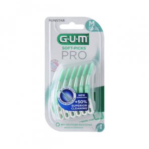 Sunstar Gum Soft-Picks Ultra Soft, szczoteczki międzyzębowe, Medium, 30 szt. - zdjęcie produktu