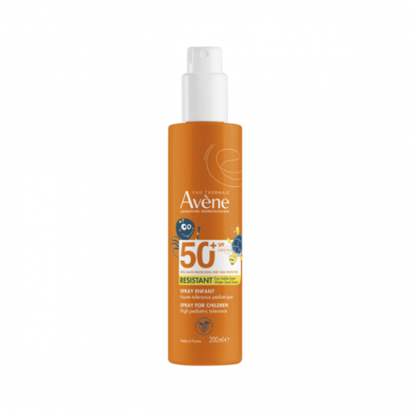 Avene Eau Thermale, spray ochronny dla dzieci, SPF 50+, 200 ml - zdjęcie produktu