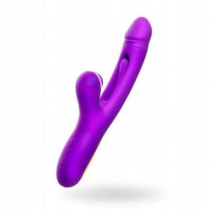 Wibrator Damski 3w1, Potrójna Stymulacja. Masażer łechtaczki, 1 szt. - zdjęcie produktu