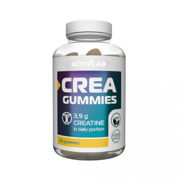 ActivLab Pharma Crea Gummies, smak cytryna-limonka, bez cukru, żelki, 60 szt. - zdjęcie produktu
