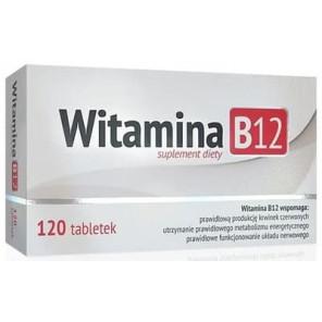Alg Pharma Witamina B12, tabletki, 120 szt. - zdjęcie produktu