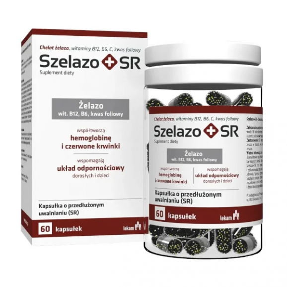 Szelazo+ Forte, kapsułki, 60 szt. Szelazo+ Forte, kapsułki, 60 szt. - zdjęcie produktu