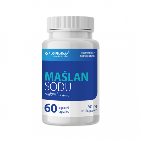 Maślan Sodu, kapsułki, 60 szt. Maślan Sodu, kapsułki, 60 szt. - zdjęcie produktu