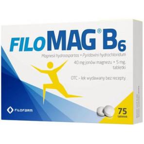 Filomag B6, tabletki, 75 szt. - zdjęcie produktu