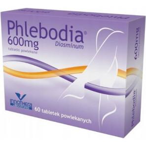 Phlebodia, 600 mg, tabletki powlekane, 60 szt. - zdjęcie produktu