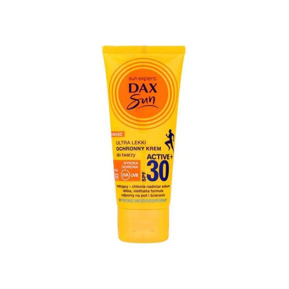 Dax Sun, ultralekki ochronny krem do twarzy, SPF 30 Active+, 50 ml Dax Sun, ultralekki ochronny krem do twarzy, SPF 30 Active+, 50 ml - zdjęcie produktu