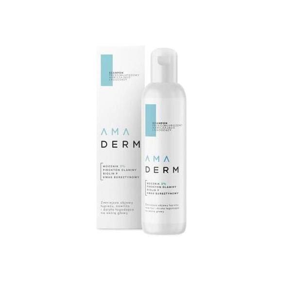 Amara Amaderm, szampon przeciwłupieżowy nawilżająco-łagodzący, 150 ml - zdjęcie produktu