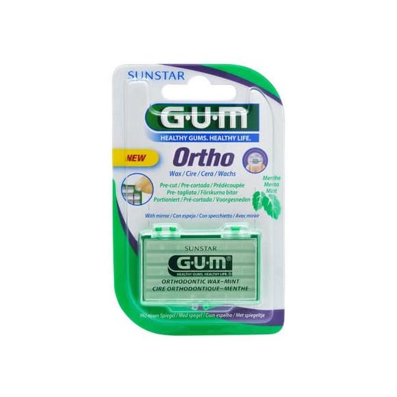 Sunstar Gum Ortho, wosk ortodontyczny, kalibrowany, smak mięta, 1 szt. Sunstar Gum Ortho, wosk ortodontyczny, kalibrowany, smak mięta, 1 szt. - zdjęcie produktu