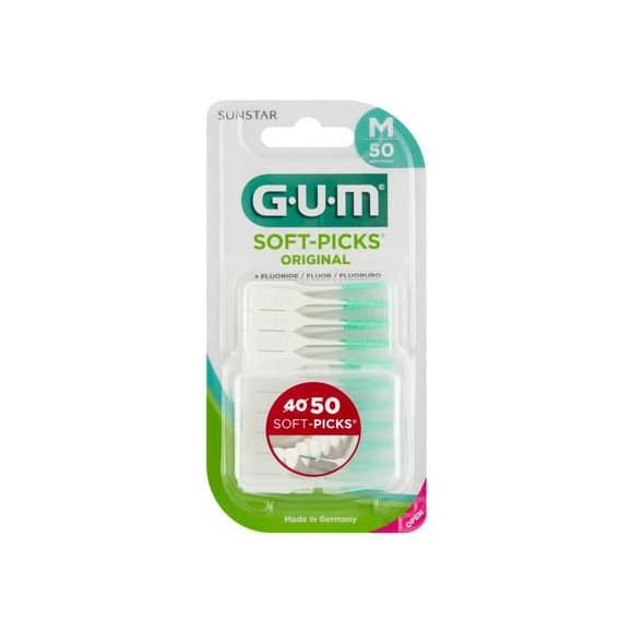 Sunstar Gum Soft-Picks Original, szczoteczki międzyzębowe, Medium, 50 szt. - zdjęcie produktu