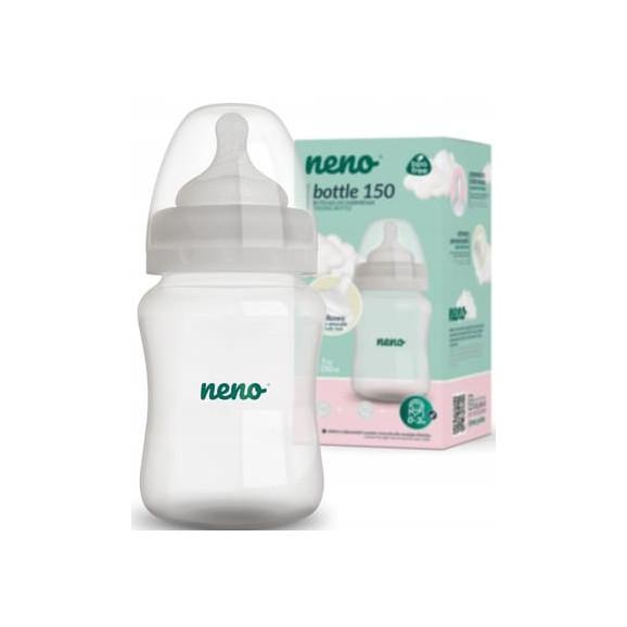Neno Bottle, butelka antykolkowa ze smoczkiem, 0-3 m, 150 ml - zdjęcie produktu