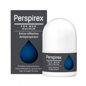 Perspirex For Men Maximum, antyperspirant męski, roll-on, 20 ml - zdjęcie produktu