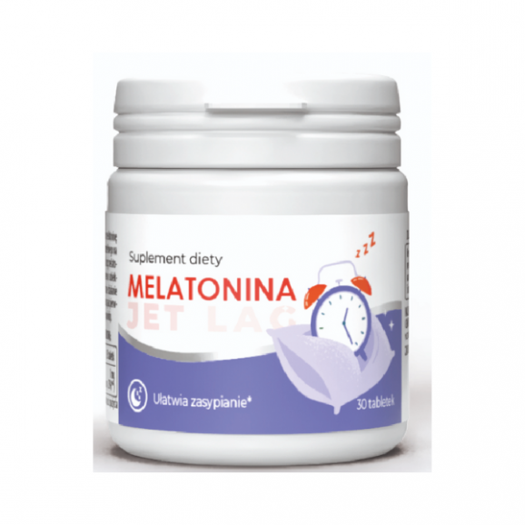 Melatonina Jet-Lag, tabletki, 30 szt. - zdjęcie produktu