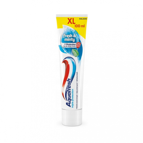 Aquafresh Triple Protection Fresh & Minty, pasta do zębów, 100 ml Aquafresh Triple Protection Fresh & Minty, pasta do zębów, 100 ml - zdjęcie produktu
