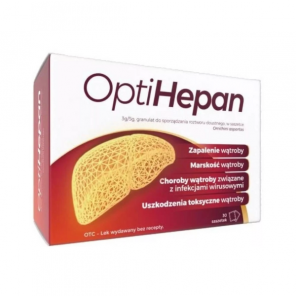 OptiHepan 3 g/5 g, granulat do sporządzania roztworu doustnego, saszetki, 30 szt. - zdjęcie produktu