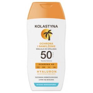 Kolastyna Ochrona i Nawilżenie, emulsja do opalania, SPF 50, 150 ml - zdjęcie produktu