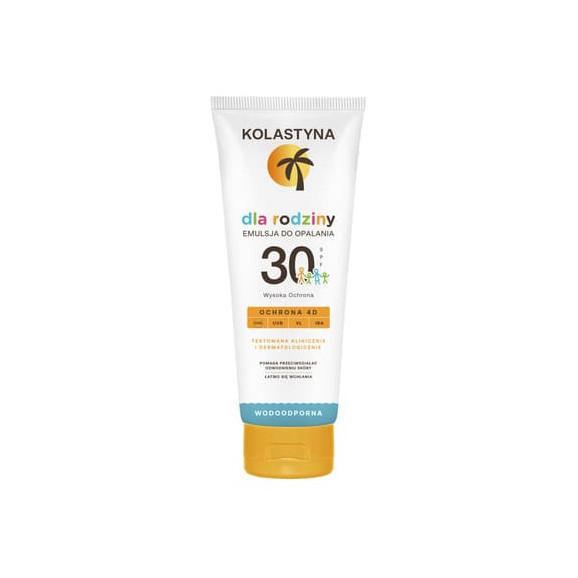 Kolastyna dla rodziny, emulsja do opalania, SPF 30, 250 ml - zdjęcie produktu