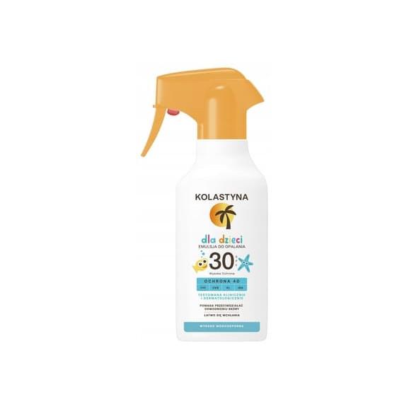 Kolastyna dla dzieci, emulsja do opalania, SPF 30, atomizer, 200 ml - zdjęcie produktu