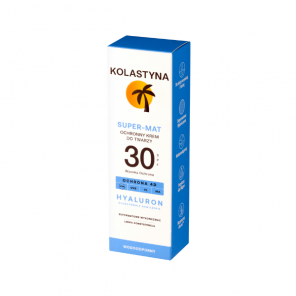 Kolastyna Super-Mat, krem ochronny do twarzy, SPF 30, 50 ml - zdjęcie produktu