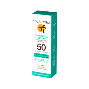 Kolastyna Skóra Wrażliwa, krem ochronny do twarzy, SPF 50+, 50 ml - zdjęcie produktu
