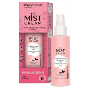 FlosLek Mist Cream, lekka emulsja do twarzy, róża, 110 ml, KRÓTKA DATA - [31.07.2025] - zdjęcie produktu
