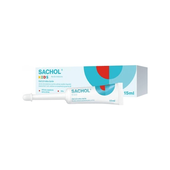 Sachol Kids, żel, 15 ml, KRÓTKA DATA - [31.07.2025] - zdjęcie produktu