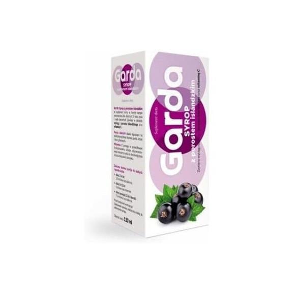 Garda Syrop z porostem islandzkim, 120 ml, KRÓTKA DATA - [31.07.2025] - zdjęcie produktu