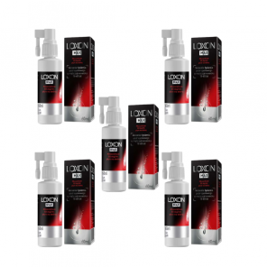Loxon Max (Loxon 5%), 50 mg/ml, płyn na skórę, 5 x 60 ml - zdjęcie produktu