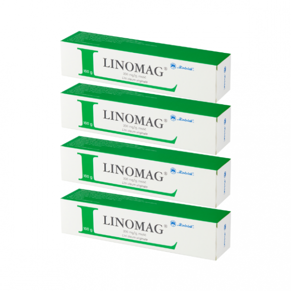 Linomag, 200 mg/g, maść, 4 x 100 g - zdjęcie produktu