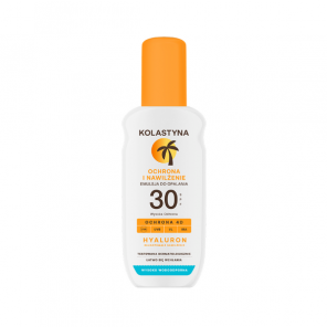 Kolastyna Ochrona i Nawilżenie, emulsja do opalania, SPF 30, spray, 200 ml