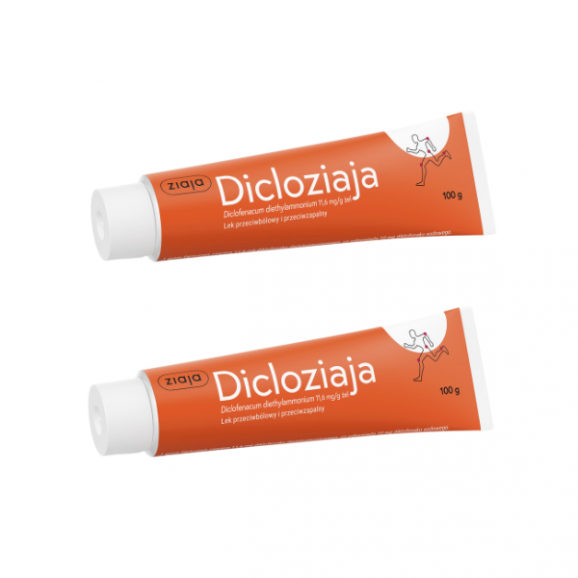 Dicloziaja, 11,6 mg/g, żel, 2 x 100 g - zdjęcie produktu