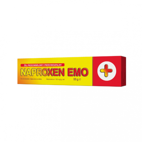 Naproxen Emo 100 mg/ g, żel 10%, 55 g - zdjęcie produktu