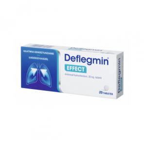 Deflegmin Effect 30 mg, tabletki, 20 szt. - zdjęcie produktu