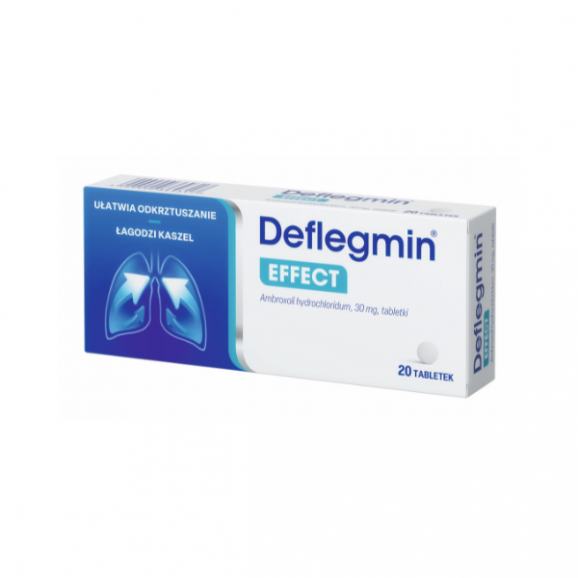 Deflegmin, 30 mg, tabletki, 20 szt. Deflegmin, 30 mg, tabletki, 20 szt. - zdjęcie produktu