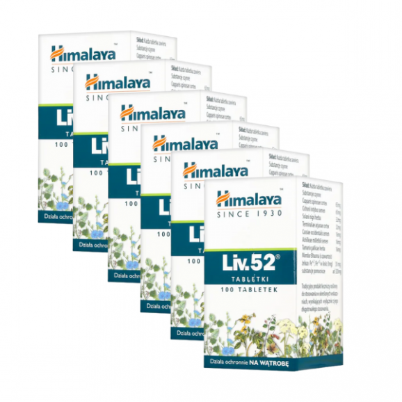Liv 52, tabletki, 6 x 100 szt. Liv 52, tabletki, 6 x 100 szt. - zdjęcie produktu