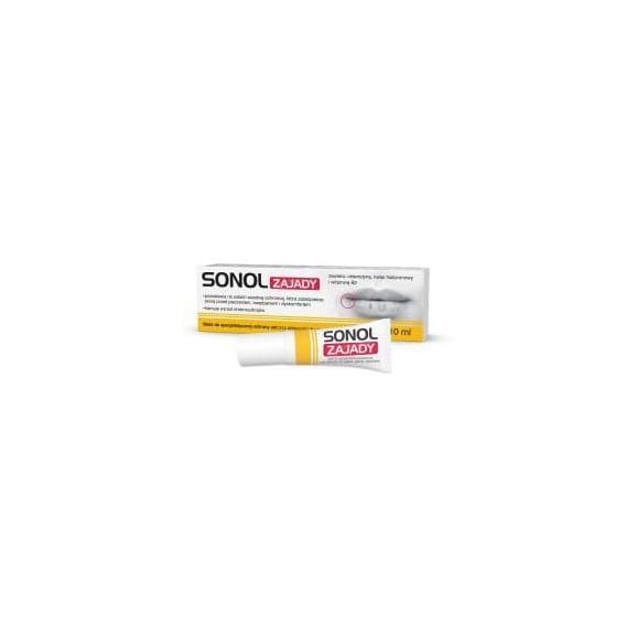 Sonol zajady, maść, 10 ml, KRÓTKA DATA - [31.07.2025] - zdjęcie produktu
