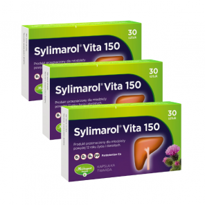 Sylimarol Vita 150, kapsułki, 3 x 30 szt. - zdjęcie produktu