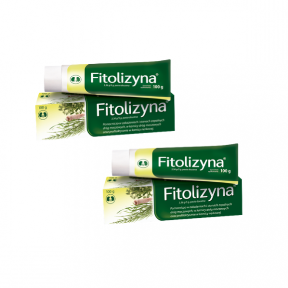 Fitolizyna, pasta, zawiesina doustna, 2 x 100 g - zdjęcie produktu