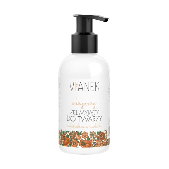 Vianek, odżywczy żel do mycia twarzy, 150 ml - zdjęcie produktu
