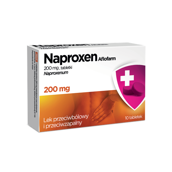 Naproxen 200 mg, tabletki, 10 szt. - zdjęcie produktu