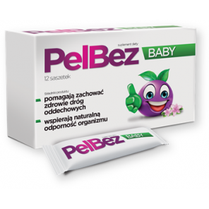Pelbez Baby, proszek w saszetkach, 12 szt., KRÓTKA DATA - [31.08.2025] - zdjęcie produktu