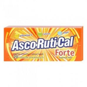 Ascorutical Forte, tabletki, 20 szt., KRÓTKA DATA - [31.08.2025] - zdjęcie produktu