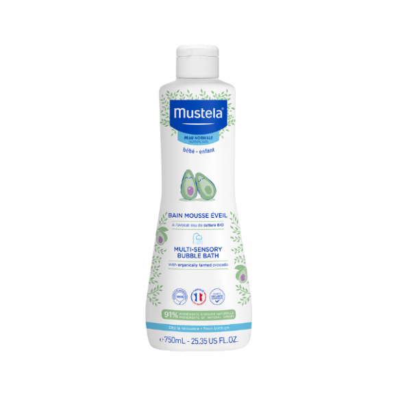 Mustela Bebe Enfant, Bąbelkowa Kąpiel, płyn do kąpieli dla dzieci, 750 ml Mustela Bebe Enfant, Bąbelkowa Kąpiel, płyn do kąpieli dla dzieci, 750 ml - zdjęcie produktu