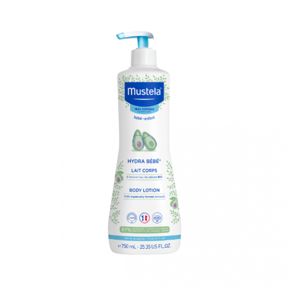 Mustela Bebe Enfant Hydra Bebe, mleczko do ciała dla dzieci, 750 ml - zdjęcie produktu