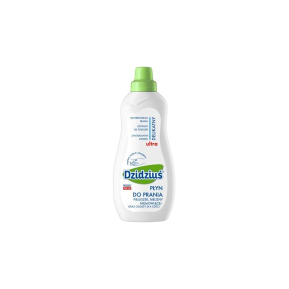 Dzidziuś, płyn do prania, dla niemowląt i dzieci, ultra delikatny, 750 ml - zdjęcie produktu
