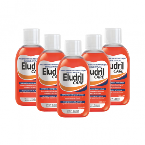 Eludril Care, płyn do płukania jamy ustnej, 5 x 500 ml - zdjęcie produktu
