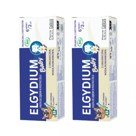 Elgydium Baby, żel do zębów dla dzieci od 6 m, 2 x 30 ml Elgydium Baby, żel do zębów dla dzieci od 6 m, 2 x 30 ml - zdjęcie produktu