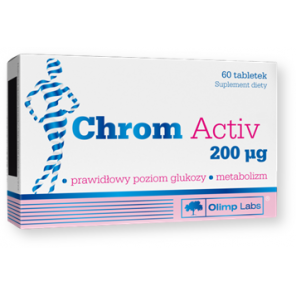 Olimp Chrom Activ, 200 µg, tabletki, 60 szt. - zdjęcie produktu